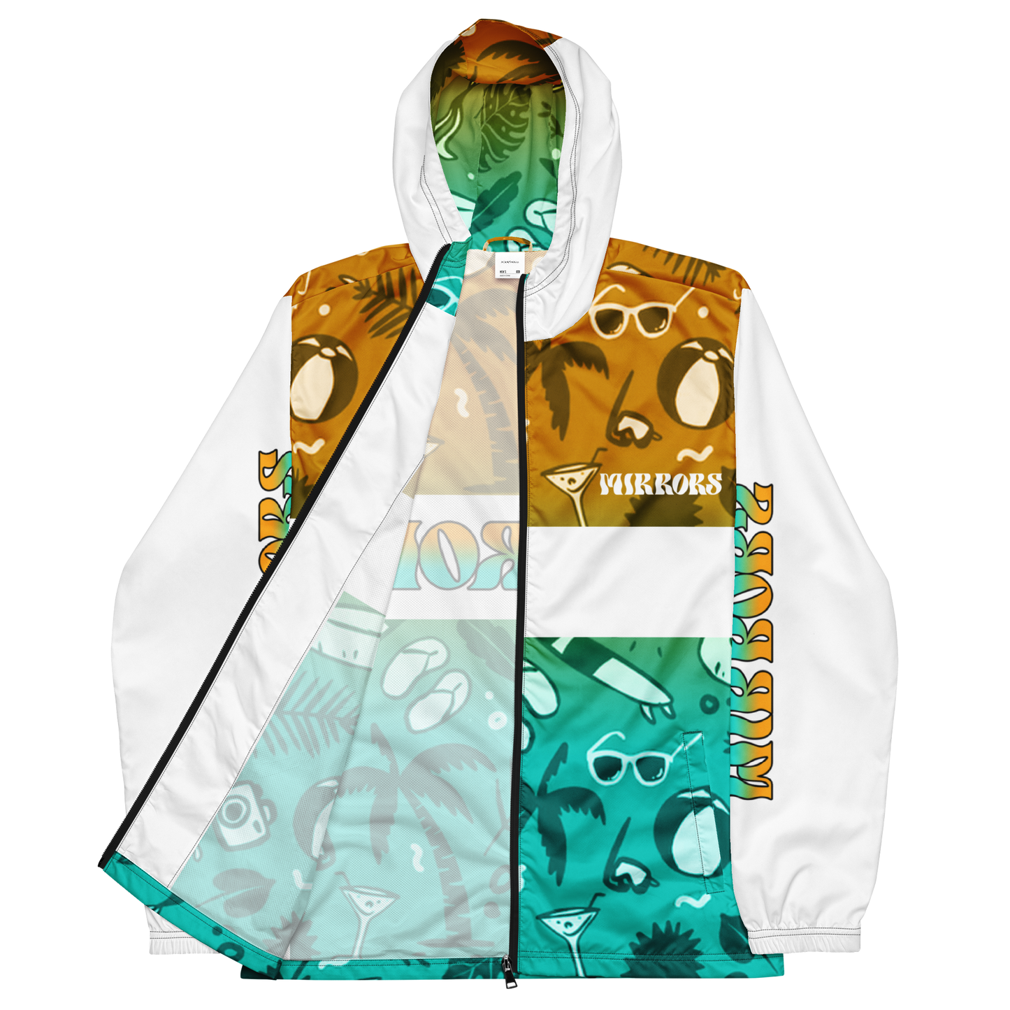 Beachful Vibe Men’s Windbreaker