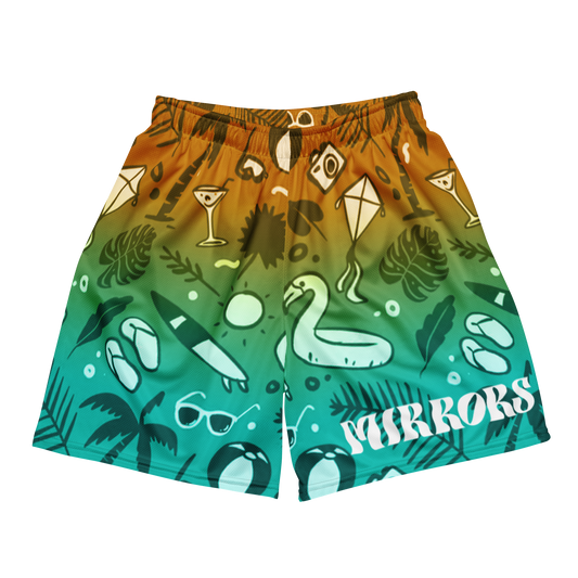 Beachful Vibe Unisex Mesh Shorts